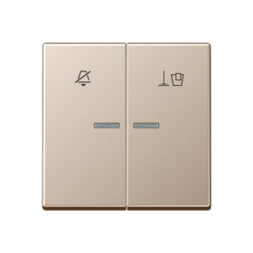 JUNG Клавиша для гостиничных выключателей 505KO5VEUM24 или 505KO5VEUM230, шампань