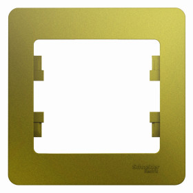 Systeme Electric Glossa Фисташковый Рамка 1-ая