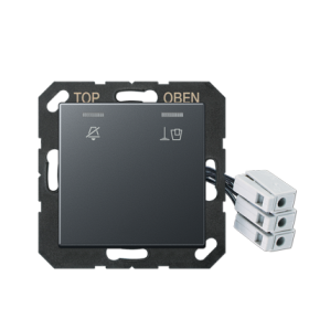 JUNG Накладка для внешнего DND-модуля с LED-лампами, 230 В, матовый антрацит