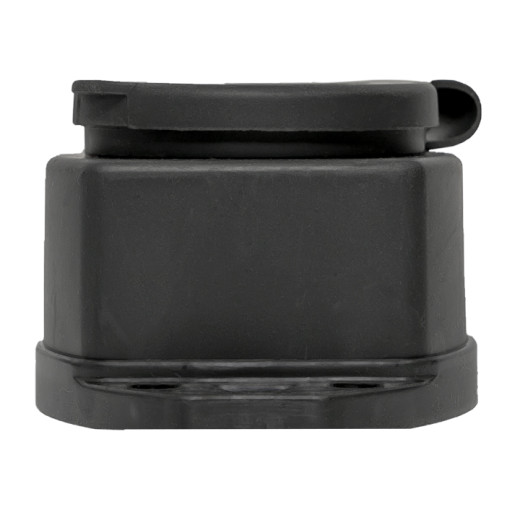 Розетка (колодка) четырехместная с защит. крышками каучуковая 230В 2P+PE 16A IP44 EKF Марс