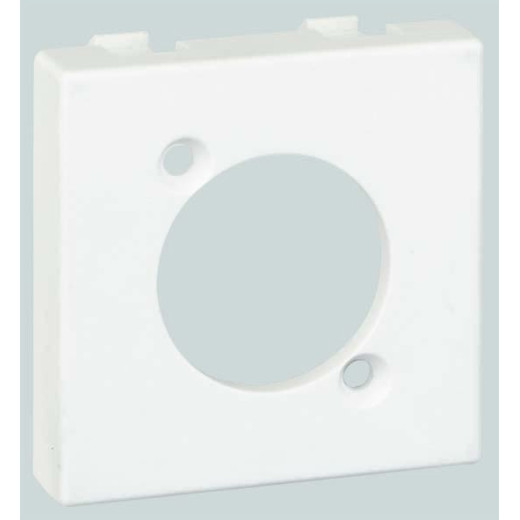 Плата для разъёма типа XLR, 45х45мм, графит