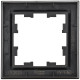 BRITE Рамка 1-мест. РУ-1-БрЧ черн. IEK