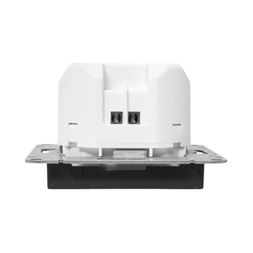 Механизм розетки USB-С, быстрая, чёрная Эпика EKF