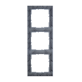 Legrand/Daccord SUNO Плюмаж Рамка декоративная универсальная 3-постовая.