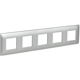 IEK SKANDY Серебряный Рамка 5-ая SK-F05S