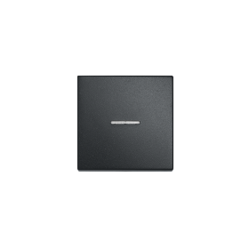 JUNG EcoProfi Черный матовый Клавиша 1-ая с/п