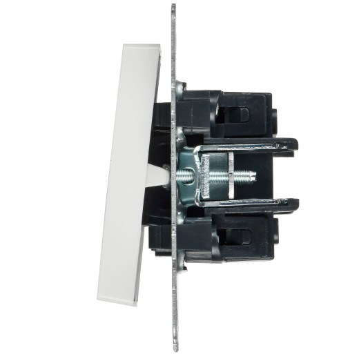 BRITE Выключ. 2-кл. с инд. отел. 10А ВС10-2-9-БрБ бел. IEK