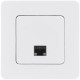 Розетка компьютерная RJ45 категория 6 UTP - Legrand/Daccord Inspiria - белый