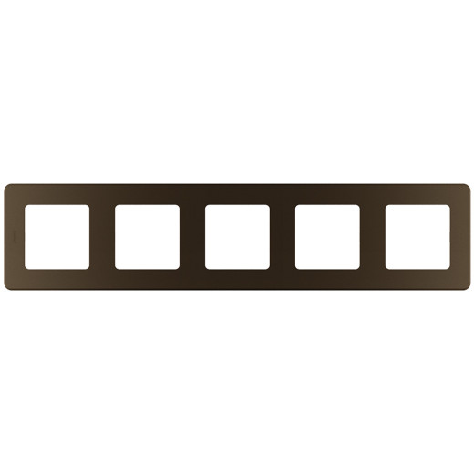 Рамка 5 постов - Legrand/Daccord Inspiria - бронза