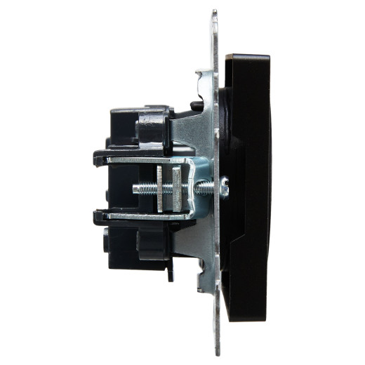 BRITE Роз. без з/к/ш 10А РС10-1-0-БрЧ черн. IEK