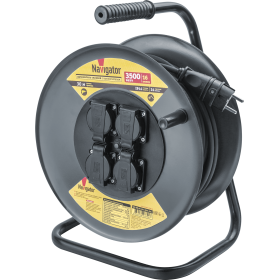 Navigator Удлинитель 93 894 NPE-RM-04-30-E-IP44-3x1.5 катушка 4 гн. c/з КГ 30м