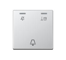 JUNG Клавиша для гостиничных кнопочных модулей 531KO5EUM24 или 531KO5EUM230, алюминий