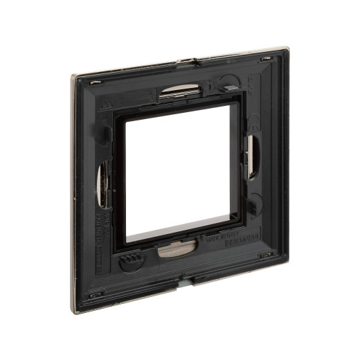 Рамка из металла 1 пост (2 мод.), Avanti, никелированная