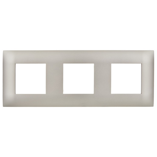 SKANDY Рамка 3-мест. SK-F03Sh шамп. IEK