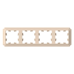 Systeme Electric AtlasDesign Antique Песочный Рамка 4-ая, универсальная