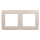 12-5002-02 ЭРА Рамка на 2 поста, Эра12, слоновая кость (10/100/2800)