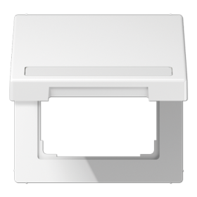 JUNG крышка с полем для надписи, белый