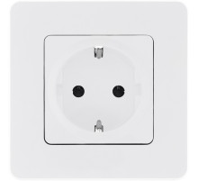 Legrand/Daccord INSPIRIA Белый Розетка 2К+З - немецкий стандарт - 16 А - 250 В.