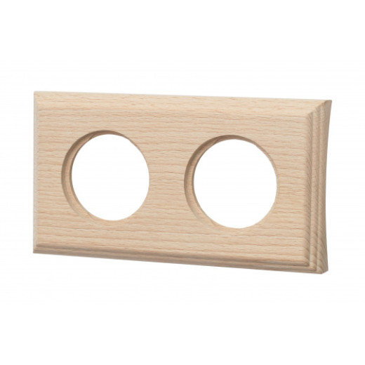 Рамка 2 постовая (Натурэль на бревно 280мм) С.М.