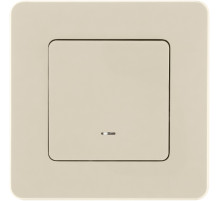 Legrand/Daccord INSPIRIA Слоновая кость Переключатель одноклавишный с подсветкой/индикацией 10 AX - 250 В.