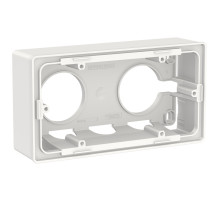 Schneider Electric Unica New Бел Коробка 2-ая для открытой установки