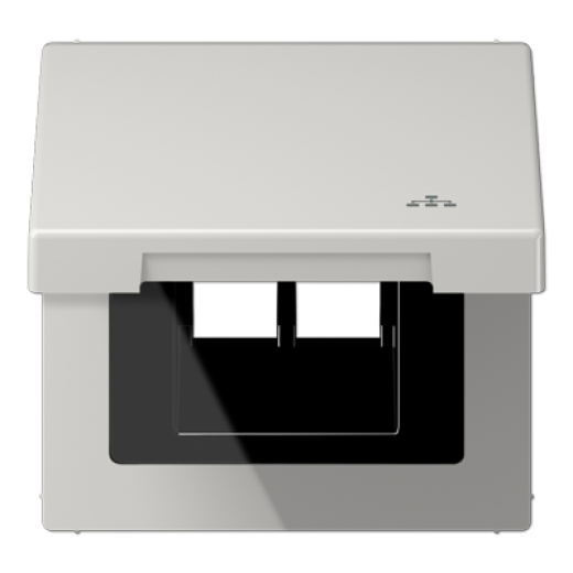 Накладка и крышка для двойных UAE розеток с символом 