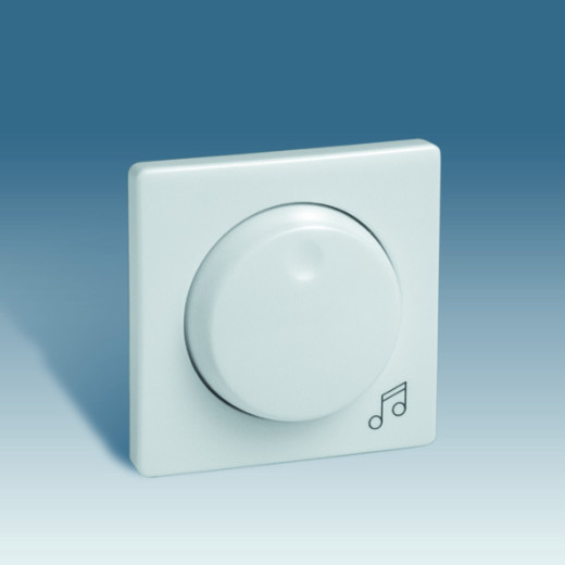 Simon 82 Бел Накладка регулятора громкости