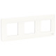 UNICA STUDIO рамка 3-постовая, белый