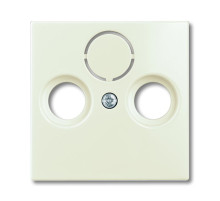 ABB BJB Basic 55 Шале (бел) Накладка TV-FM (SAT) розетки