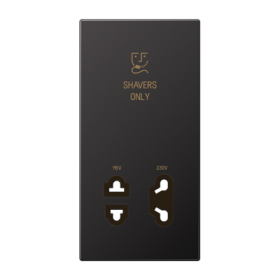 JUNG Накладка бритвенной розетки, Dark