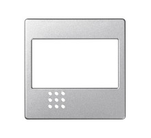 Simon 82 Detail Алюминий Накладка на мех. с управлением от ИК-пульта