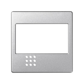 Simon 82 Detail Алюминий Накладка на мех. с управлением от ИК-пульта