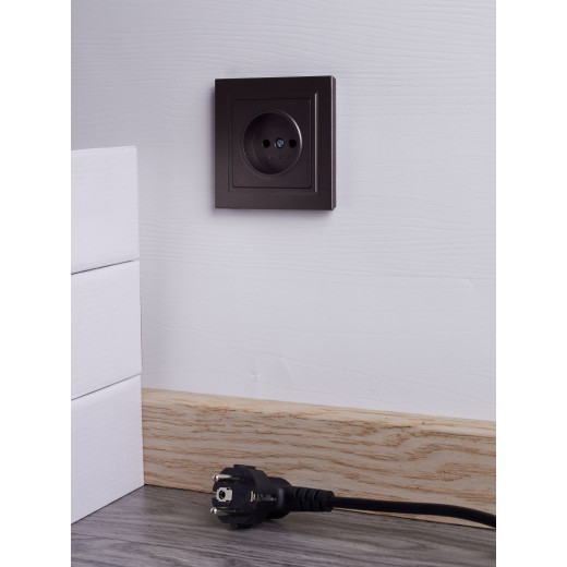 BRITE Роз. без з/к/ш 10А в сб. РСР10-1-0-БрТБ бр. IEK