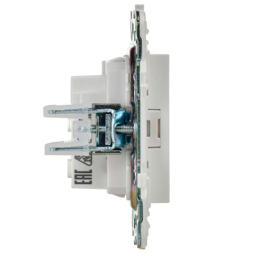 SKANDY Роз. без з/к/ш 10А SK-R02W арк. бел. IEK