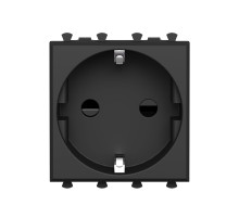 DKC Avanti Розетка модульная, 2P+E, с з/ш, 