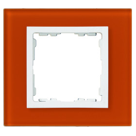 Simon 82 Nature Стекло оранж Рамка 3-ая