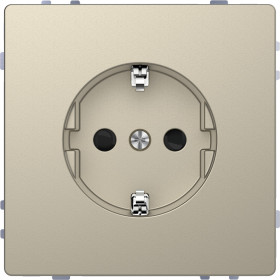 Schneider Electric Merten D-Life Сахара Розетка 16А с/з и шторками