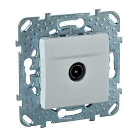 Schneider Electric Unica Белый Розетка TV единственная