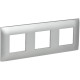 SKANDY Рамка 3-мест. SK-F03S сереб. IEK