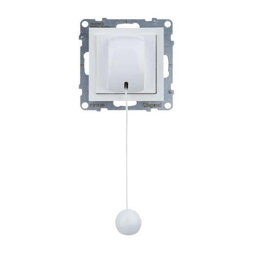 SUNO. Выключатель кнопочный 6А 250В со шнуром. Безвинтовые зажимы. Цвет 