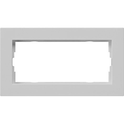 Двойная рамка без перегородки заподлицо