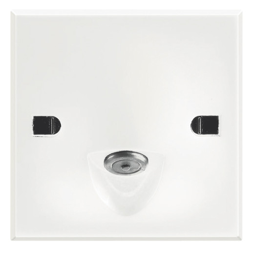 Axolute Вывод кабеля с нерасплавляющейся лицевой панелью, 20А, цвет белый