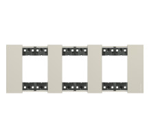 BT Living now Песочный Рамка немецкий стандарт 3 поста (2+2+2 мод).