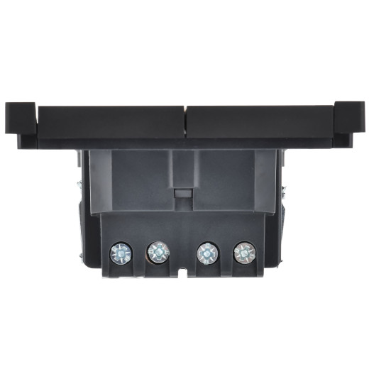 FORTE&PIANO Выключ. 2-кл. перекр. 10А FP109 чер. IEK