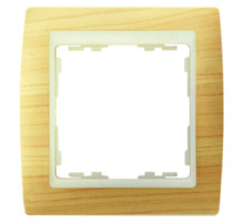 Simon 82 Сосна/Слоновая кость Рамка 3-ая