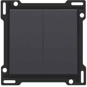 Niko Антрацит Клавиша двойная