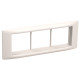 PRIMER Рамка и суппорт на 6 модулей 60мм белый IEK