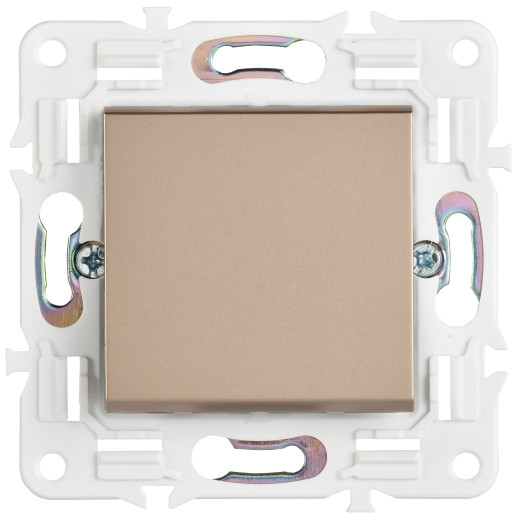 SKANDY Выключ. 1-кл. прох. 10А SK-V02Sa песоч. IEK