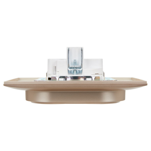 SKANDY Роз. 2-я с з/к/ш 16А в сб. SK-R07Sa песоч. IEK