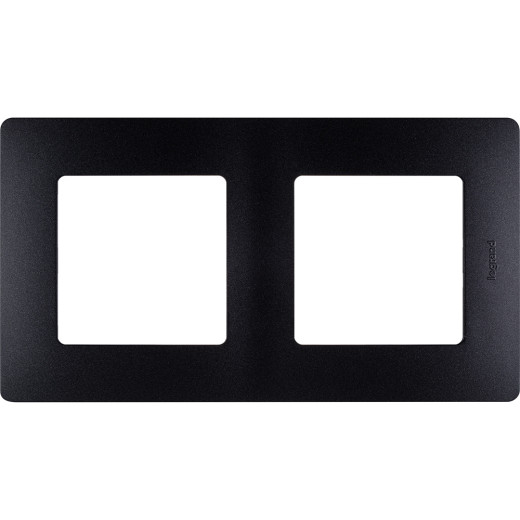 Рамка 2 поста - Legrand Etika - антрацит